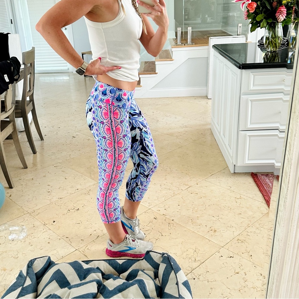 Lilly Pulitzer Flock Together Leggings EUC - Picture 8 of 15